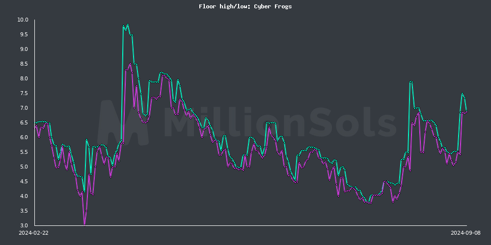 cyberfrogs floor high/low