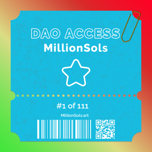 MillionSols DAO #1