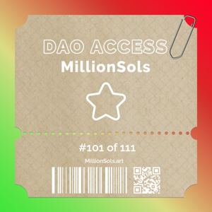 MillionSols DAO #101