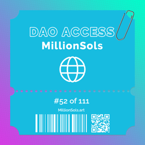 MillionSols DAO #52