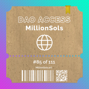 MillionSols DAO #85