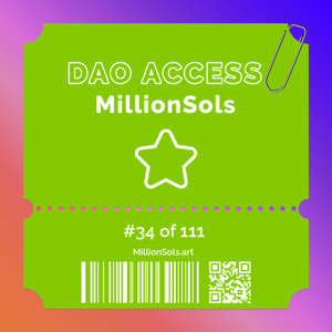 MillionSols DAO #34