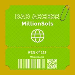MillionSols DAO #29