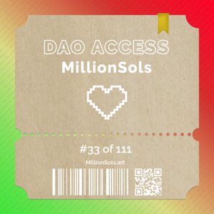 MillionSols DAO #33