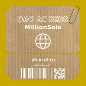 MillionSols DAO #100