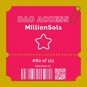 MillionSols DAO #80