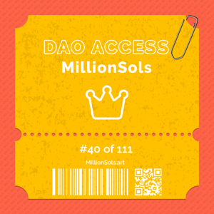 MillionSols DAO #40