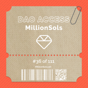 MillionSols DAO #36